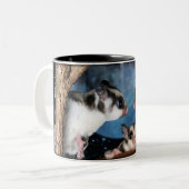 Tasse 2 Couleurs Les planeurs de sucre les plus mignons - rayons de (Devant gauche)