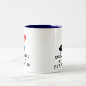 Tasse 2 Couleurs Les plongeurs autonomes vont chercher vers le bas (Centre)