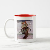 Tasse 2 Couleurs Les poissons sont en train de sauter (Gauche)