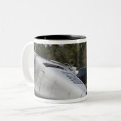 Tasse 2 Couleurs Les pompiers répondent sur place (Devant gauche)