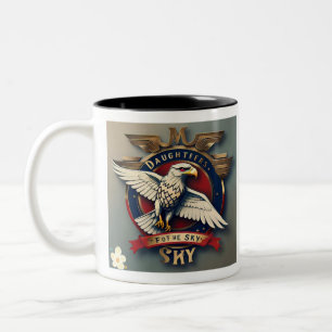 Tasse 2 Couleurs "Les principales dames de l'aviation"