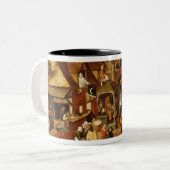 Tasse 2 Couleurs Les proverbes flamands (Devant gauche)