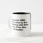 Tasse 2 Couleurs Les puits échouent le Maine 9-05, puits échouent, (Devant gauche)