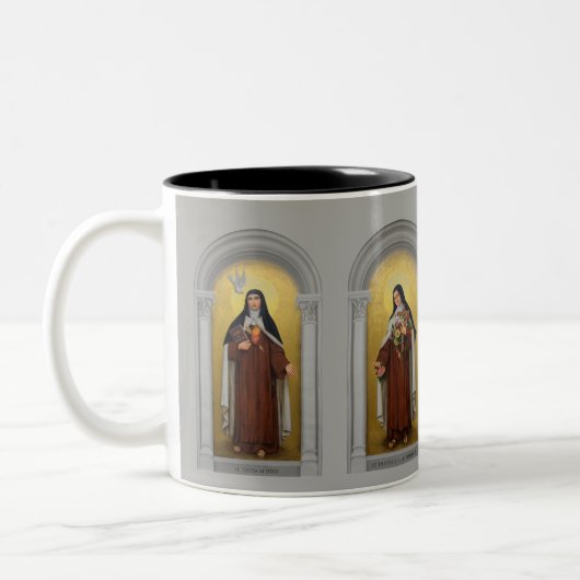 TASSE 2 COULEURS LES QUATRE CARMÉLITES DE ST TERESA THERESE (Gauche)