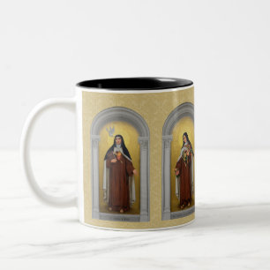 TASSE 2 COULEURS LES QUATRE CARMÉLITES DE ST TERESA THERESE
