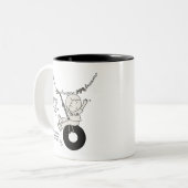 Tasse 2 Couleurs Les rêves vous tiennent (Devant gauche)