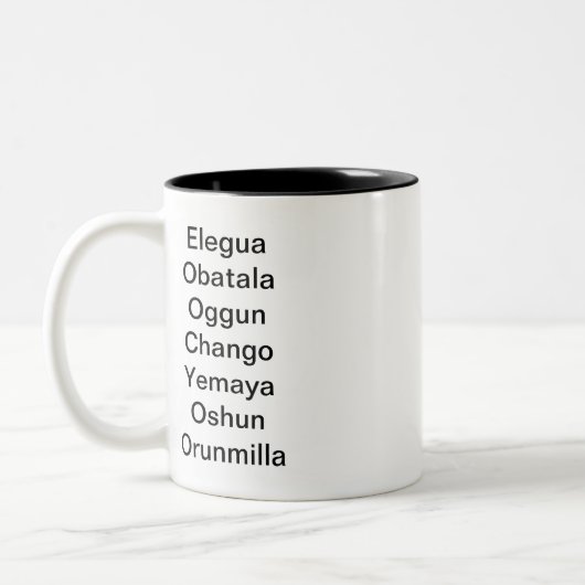 Tasse 2 Couleurs Les sept puissances africaines se cognent (Gauche)