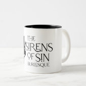 Tasse 2 Couleurs Les sirènes du péché (Devant droit)