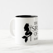 Tasse 2 Couleurs Les sirènes du péché (Devant gauche)