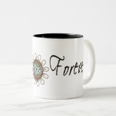 Tasse 2 Couleurs Les soeurs sont Forever (Devant droit)