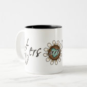 Tasse 2 Couleurs Les soeurs sont Forever (Devant gauche)