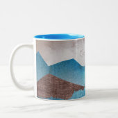 Tasse 2 Couleurs Les sommets Blue Mountain (Gauche)