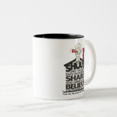 Tasse 2 Couleurs Les toits crient (Devant droit)