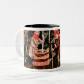 Tasse 2 Couleurs Les travaux des mois, d'Alsace (Devant gauche)