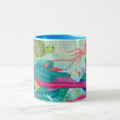 Tasse 2 Couleurs Les trésors océaniques cachés (Centre)