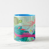 Tasse 2 Couleurs Les trésors océaniques cachés (Centre)