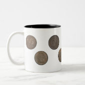 Tasse 2 Couleurs Les USA pièces de monnaie d'un cent (Gauche)