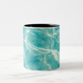Tasse 2 Couleurs les vagues de la mer (Centre)
