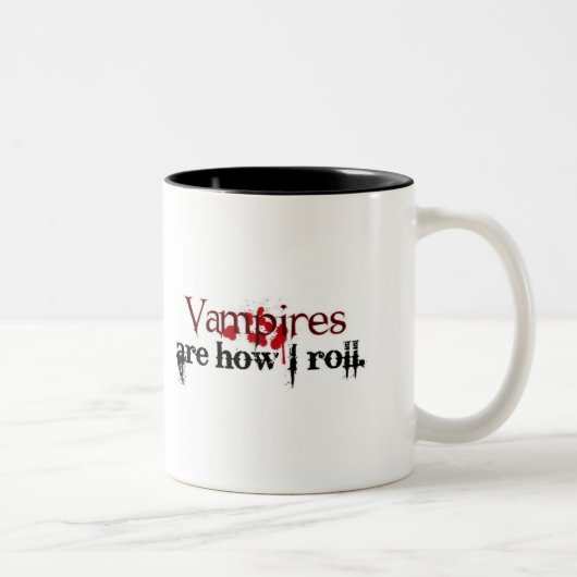 Tasse 2 Couleurs Les vampires sont comment je roule (Droit)