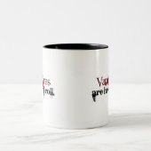 Tasse 2 Couleurs Les vampires sont comment je roule (Centre)