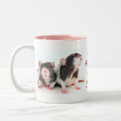 Tasse 2 Couleurs Les vraies femmes possèdent des rats ! (Gauche)