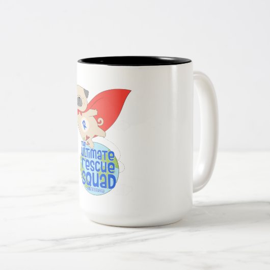 Tasse 2 Couleurs L'Escadron de Secourt ultime (Devant droit)