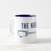 Tasse 2 Couleurs L'Escalade des aiguilles (Devant gauche)