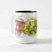 Tasse 2 Couleurs L'Espagne en mémoire des funérailles (Devant gauche)