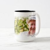 Tasse 2 Couleurs L'Espagne en mémoire des funérailles (Devant droit)