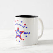 TASSE 2 COULEURS L'ESPRIT DE 26 - SEMIQUINCENTENNIAL (Devant droit)