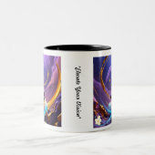 Tasse 2 Couleurs « L'essor de l'exploration spatiale » (Centre)