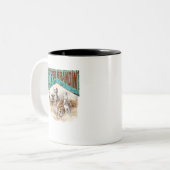 Tasse 2 Couleurs Let’s Go Brandin Western (Devant gauche)