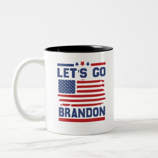 Tasse 2 Couleurs Let’s Go Brandon (Gauche)