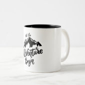 Tasse 2 Couleurs let the adventure begin (Devant droit)