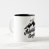 Tasse 2 Couleurs let the adventure begin (Devant gauche)