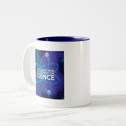 TASSE 2 COULEURS LET US PAUSE NOW (Devant gauche)