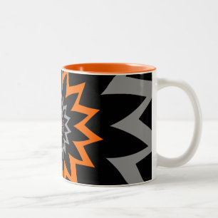 Tasse 2 Couleurs L'étendue de floraison :  Noir et orange