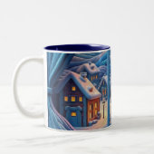 Tasse 2 Couleurs L'étreinte de l'hiver (Gauche)
