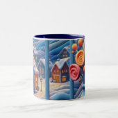 Tasse 2 Couleurs L'étreinte de l'hiver (Centre)