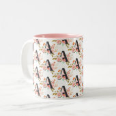Tasse 2 Couleurs Letter A (Devant gauche)