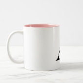TASSE 2 COULEURS LETTRE MONOGRAMME A (Gauche)