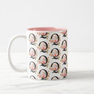 Tasse 2 Couleurs Lettre Q