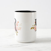 Tasse 2 Couleurs Lettre R (Centre)