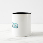 Tasse 2 Couleurs Lettres d'eau potable (Centre)