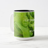 Tasse 2 Couleurs Lettuce Romaine Calme (Devant gauche)