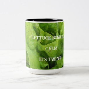 Tasse 2 Couleurs Lettuce Romaine Calme