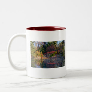 Tasse 2 Couleurs Lever de soleil à l'arborétum de Cox