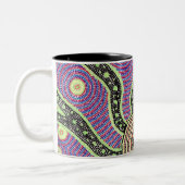 Tasse 2 Couleurs lever de soleil indigène (Gauche)