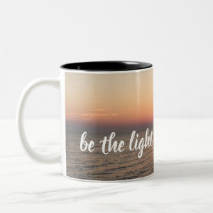Tasse 2 Couleurs Lever de soleil personnalisé