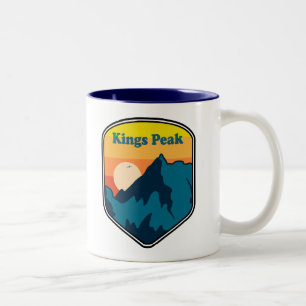 Tasse 2 Couleurs Lever de soleil sur Kings Peak Utah